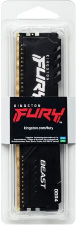 RAM HYPERX FURY 16GB 3600 DDR4 C18 BLACK DESKTOP - Image 4