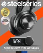 SteelSeries Arctis Nova Pro Wireless Multi-System Gaming Headset - Premium Hi-Fi Drivers - Active Noise Cancellation - Infinity Power System - ClearCast Gen 2 Mic - PC, PS5, PS4, Switch, Mobile. "OPENBOX" - Image 2