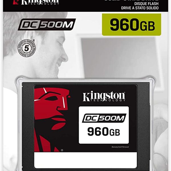 KINGSTON DC500M DATA CENTER SERIES 960GB 6GB/s 2.5" SATA REV 3.0