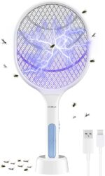 Bug Zapper Racket, Electric Fly Swatter Racket قاتل الحشرات و الذباب