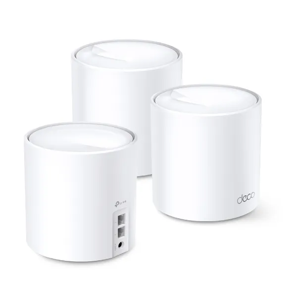 TPLINK DECO X60 3 PACK AX3000 WHOLE HOME MESH WIFI 6 SYSTEM