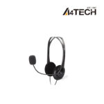 A4TECH HS-6 ICHAT HEADSET TWO JACK BLACK - Image 3