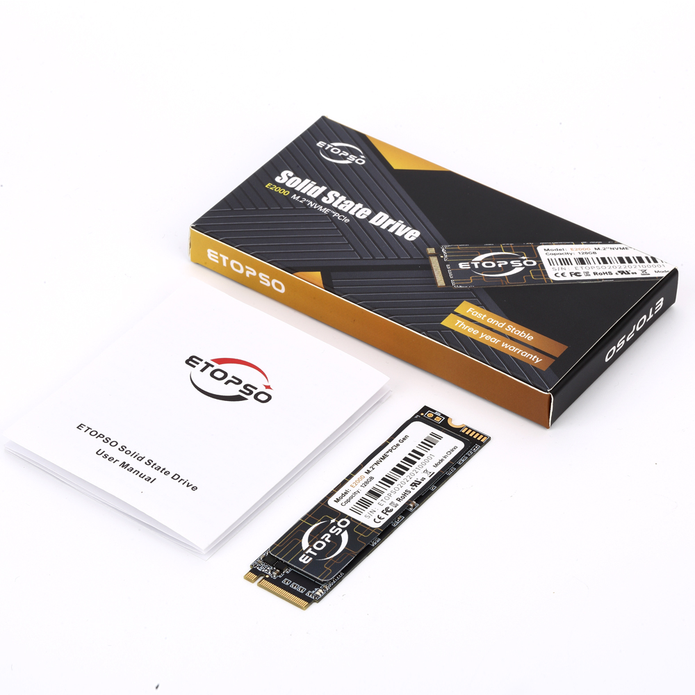 M2 ETOPSO E2000 512GB M.2 NVME PCIE - Image 1