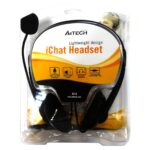 A4TECH HS-6 ICHAT HEADSET TWO JACK BLACK - Image 2