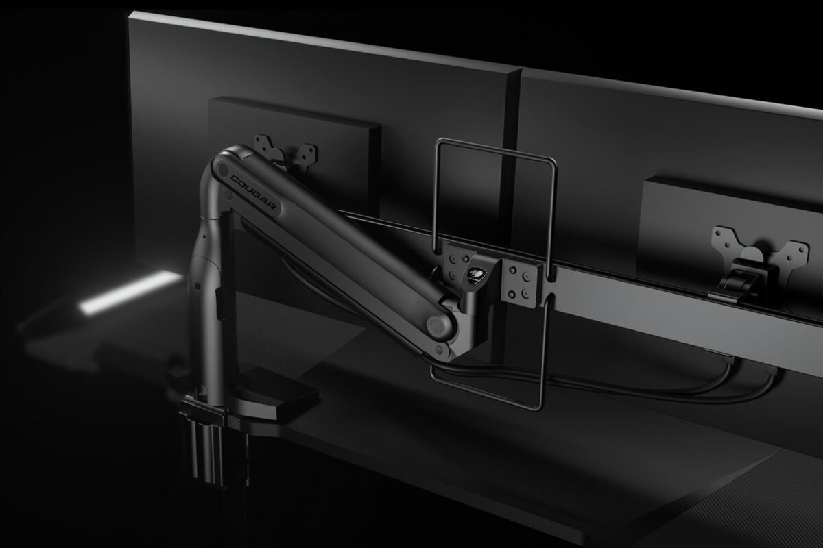 COUGAR DUO35 Heavy-Duty Dual Monitor Arm - Image 3