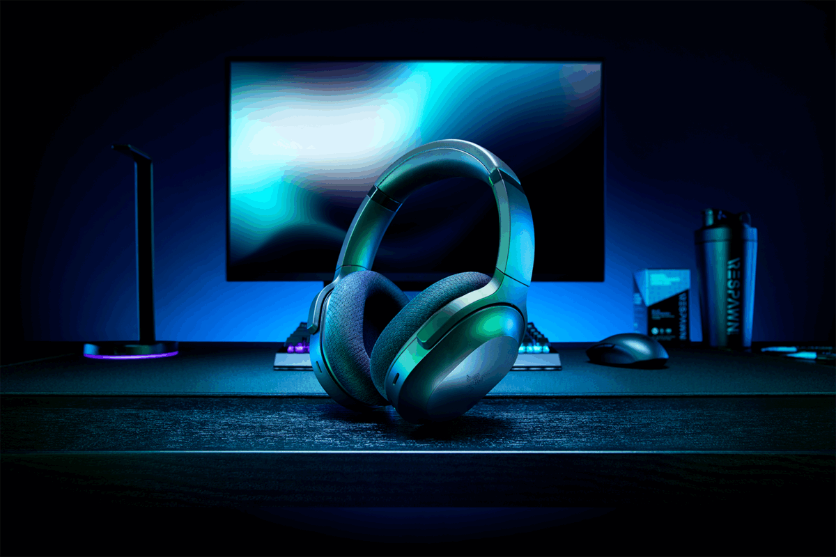 RAZER BARRACUDA WIRELESS BLACK HEADSET - Image 2