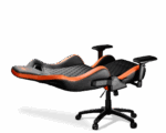 COUGAR ARMOR S BLACK AND ORANGE GAMING CHAIR - Image 3