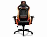 COUGAR ARMOR S BLACK AND ORANGE GAMING CHAIR