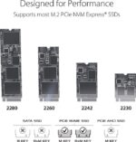 ASUS ROG  Aluminum Alloy M.2 NVMe  Enclosure - Image 3