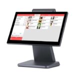 GSAN POS SYSTEM GS-T3 I5 8GB 128GB ; 15.6" Touch LCD ; VFD Customer Facing Digital Display ; BLACK