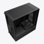 NZXT H5 FLOW COMPACT MID-TOWER AIRFLOW BLACK CASE - Image 4
