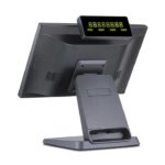 GSAN POS SYSTEM GS-T3 I5 8GB 128GB ; 15.6" Touch LCD ; VFD Customer Facing Digital Display ; BLACK - Image 2