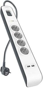 BELKIN SURGE PLUS 12V 2.4AMP USB CHARGING 4-OUTLET - Image 2