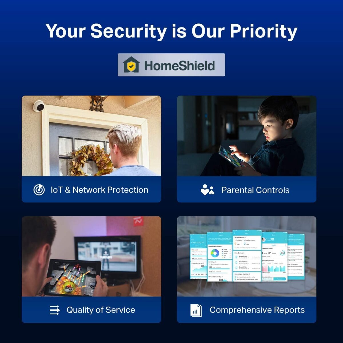 TP-Link AX6600 Tri-Band WiFi 6 Router Archer AX90 , 8-Stream Gigabit Router - Image 5