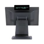 GSAN POS SYSTEM GS-T3 I5 8GB 128GB ; 15.6" Touch LCD ; VFD Customer Facing Digital Display ; BLACK - Image 3