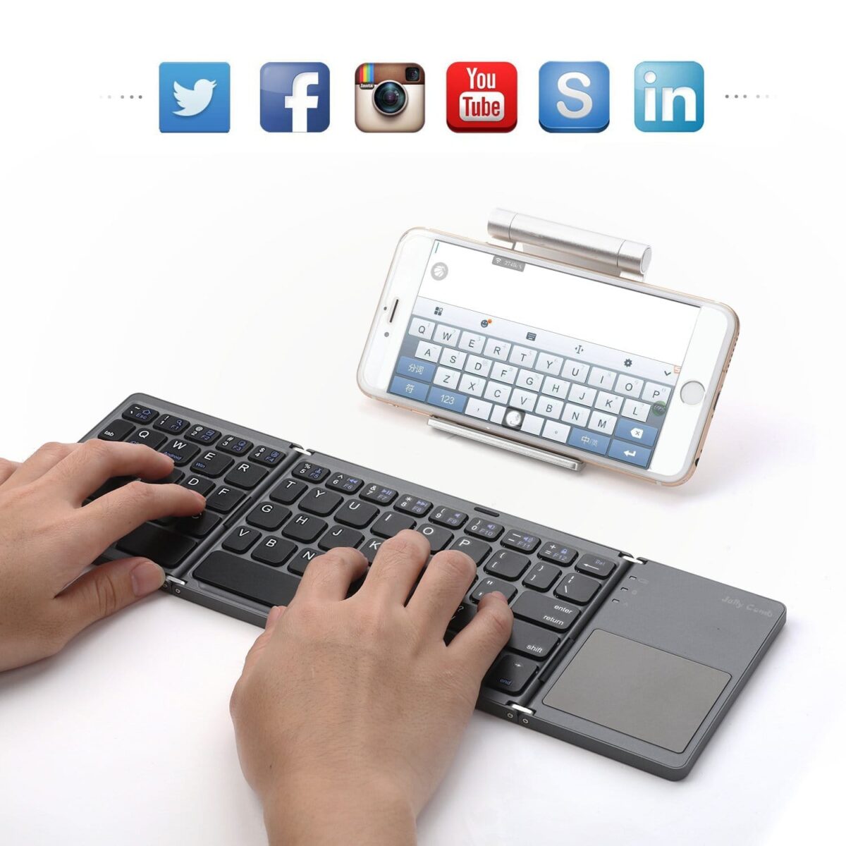KLAVITECH BLUETOOTH FOLDABLE KEYBOARD - Image 2