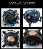 Intel LGA 1700 Original Fan - PWM Aluminum Stock Cooler Fan From Intel 12th / 13th Processor | 1 YEAR WARRANTY