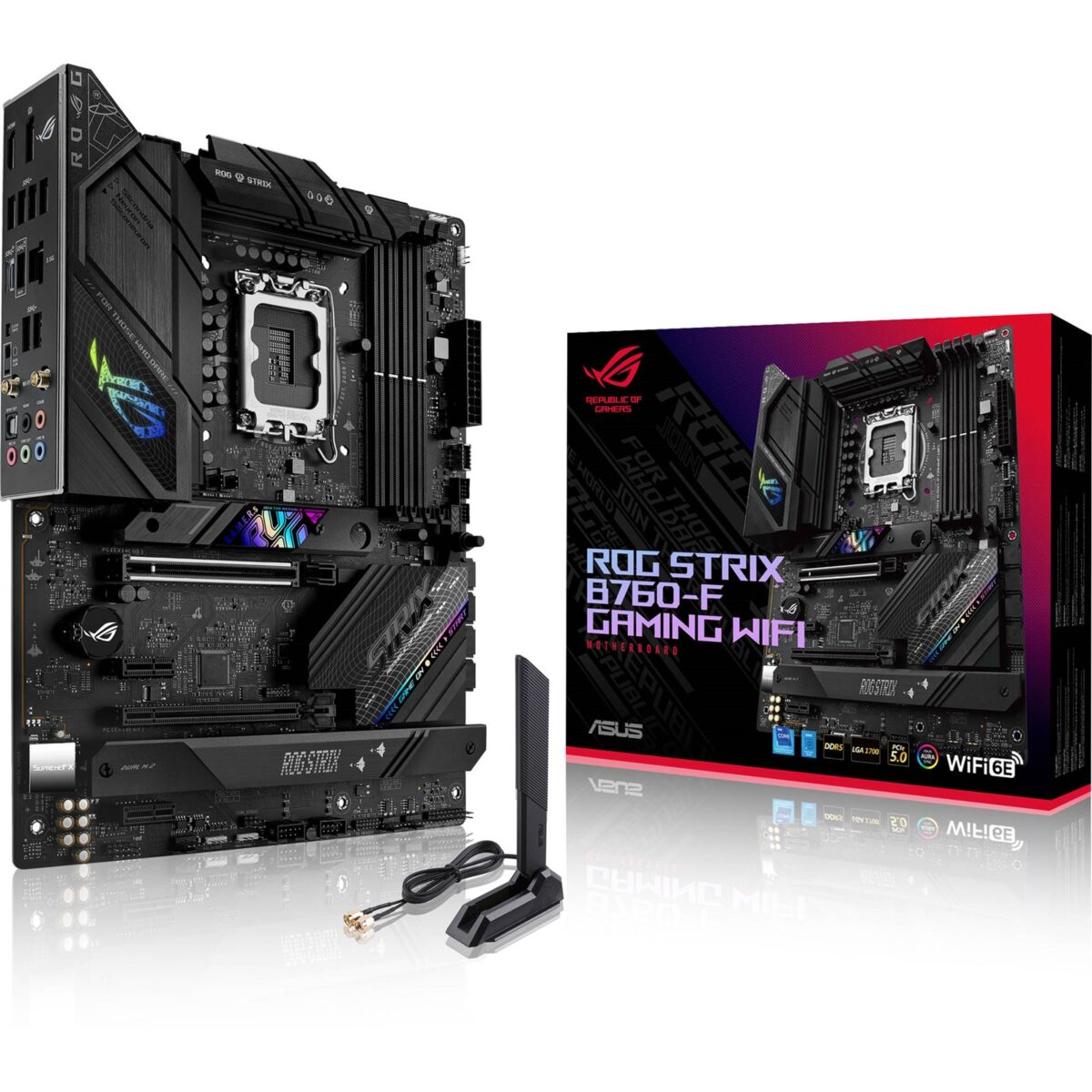 ASUS ROG Strix B760-F Gaming WiFi DDR5 ATX Motherboard LGA1700 - Image 8