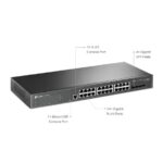TPLINK JETSTREAM 24 PORT GIGABIT L2+MANAGED SWITCH WITH 4 SFP SLOTS - Image 2