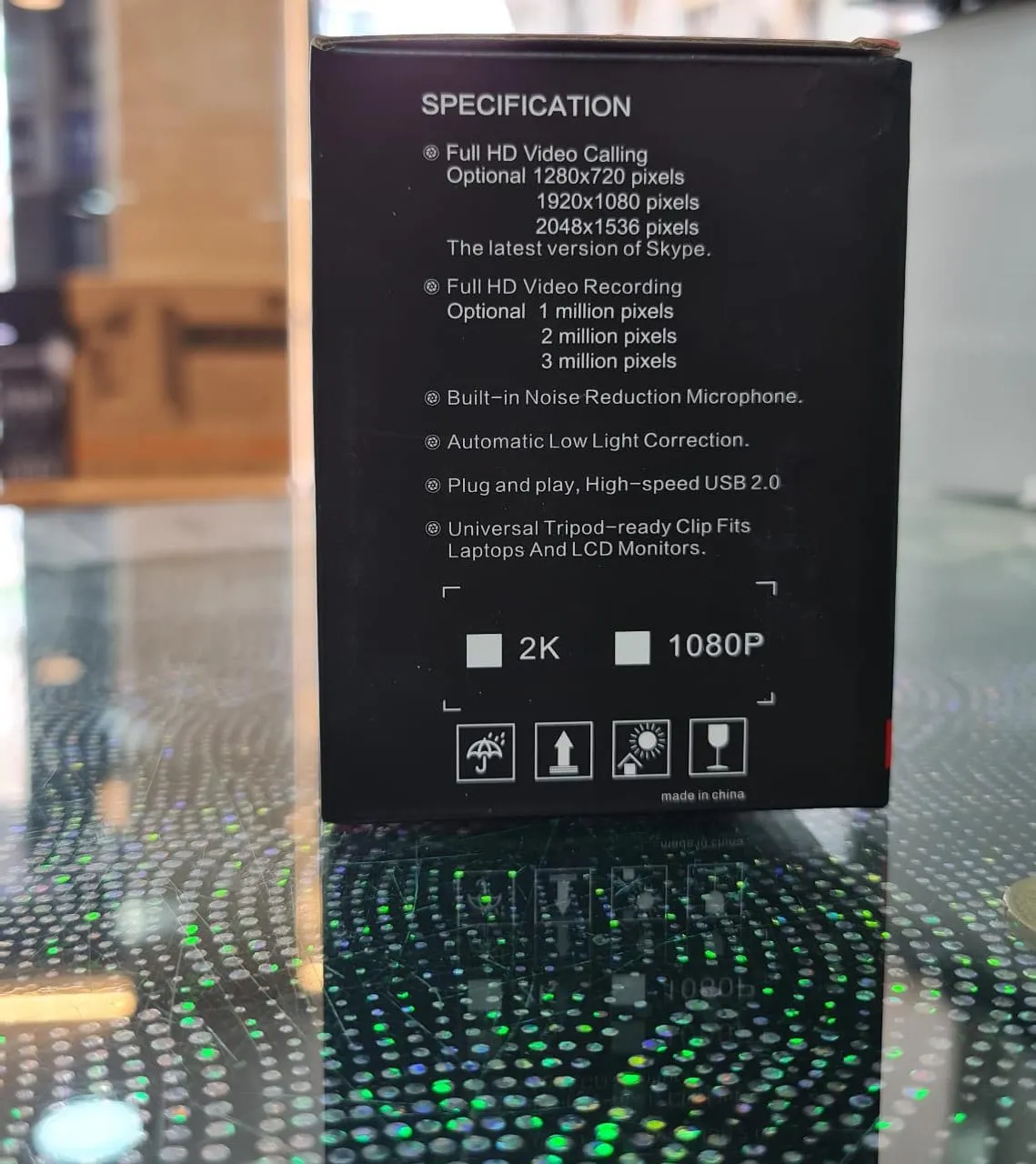 c6996cb4-08ff-49f4-8a43-4741e05fef21 WEB CAM 2K AUTOFOCUS FULL HD 1080 COMPATIBLE WITH WINDOWS 10/8/7 AND MAC OS X - Image 2