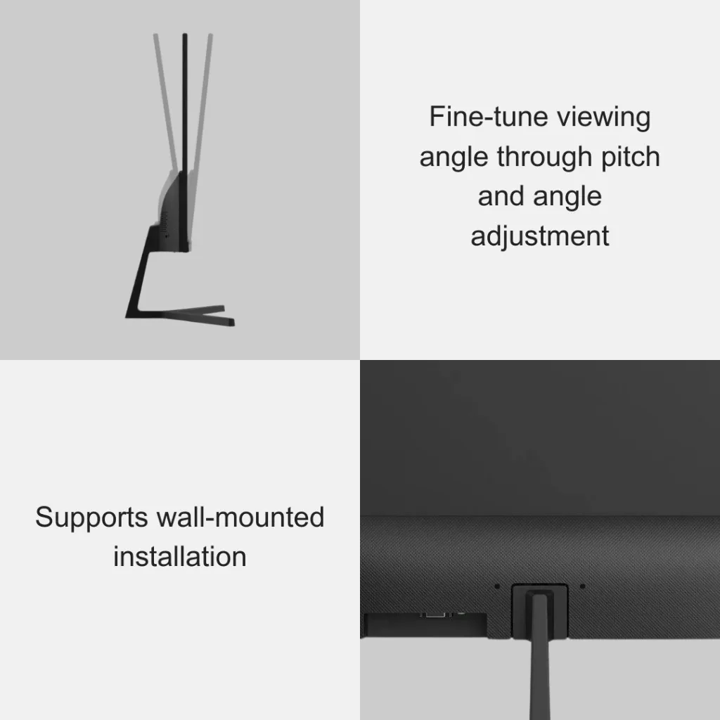 22" 100Hz Gaming Office Computer Monitor 22" Gaming & Office Computer Monitor 1080p FHD, 100Hz, IPS Panel, , Frameless & Ultra Slim, VESA Mountable, Adaptive Sync, HDMI & VGA, Built-in Speakers