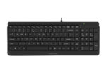 A4TECH FK15 FSTYLER MULTIMEDIA 2-SECTION COMPACT WIRED KEYBOARD