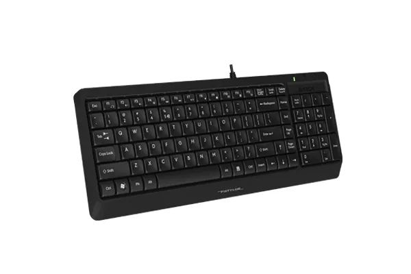 0509455179135905 A4TECH FK15 FSTYLER MULTIMEDIA 2-SECTION COMPACT WIRED KEYBOARD - Image 2