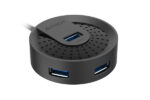 A4TECH HUB-30C USB 3.0 4 PORTS TYPE-C PLUG BLACK - Image 3