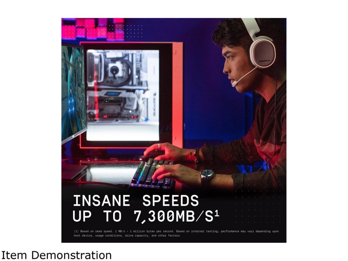 WD BLACK SN850X 2TB SSD NVME GEN4 HEAT SINK 7300MB/S - Image 4