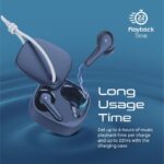 PROMATE FREE PODS-3 ENC EARPHONE INTELLITOUCH BLUE