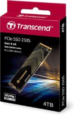 Transcend 4TB MTE250S NVMe Internal Gaming SSD Solid State Drive TS4TMTE250S