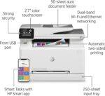 HP Color LaserJet Pro M283fdw Wireless All-in-One HP Color LaserJet Pro M283fdw Wireless/Duplex, Remote Mobile Print, Scan & Copy, Duplex Printing, Works with Alexa (7KW75A)