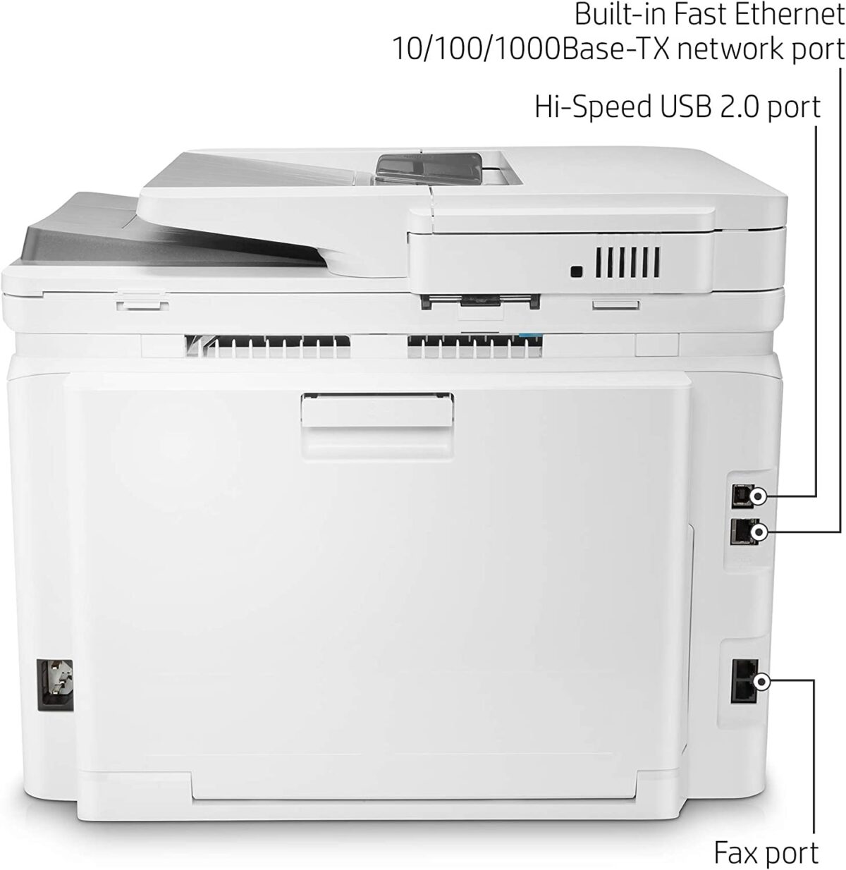 HP Color LaserJet Pro M283fdw Wireless All-in-One HP Color LaserJet Pro M283fdw Wireless/Duplex, Remote Mobile Print, Scan & Copy, Duplex Printing, Works with Alexa (7KW75A)