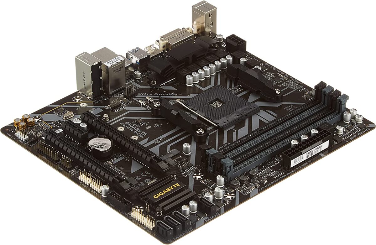 Gigabyte AMD B450M-DS3H AM4 Micro ATX DDR4 - Image 3
