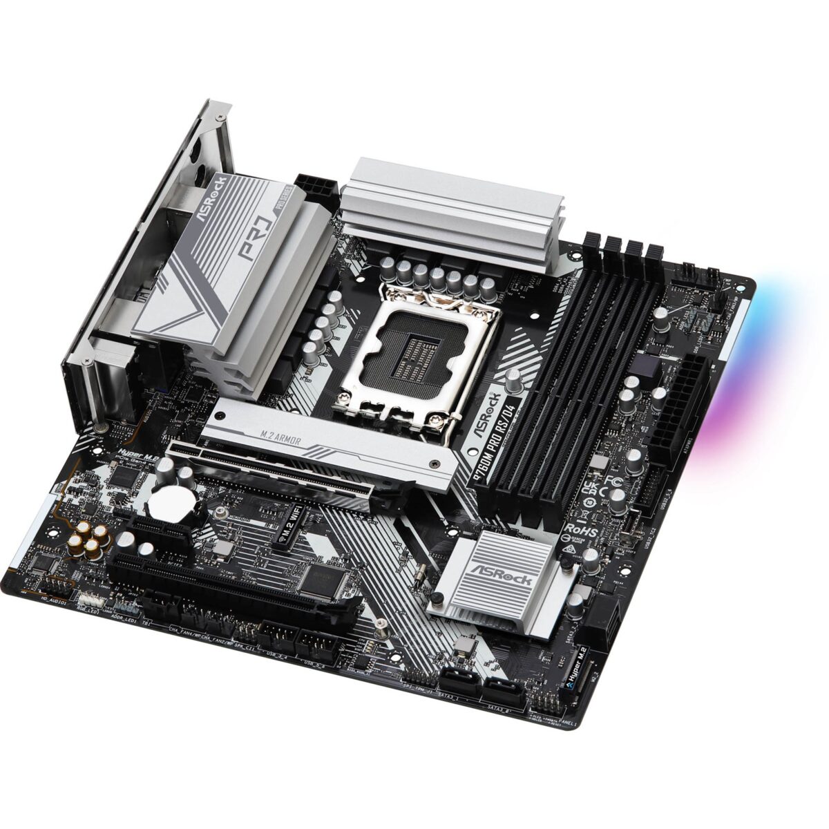 ASRock B760M Pro RS/D4 mATX  Intel LGA1700 - Image 3