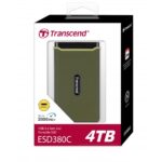EXTERNAL TRANSCEND 4TB SSD ESD380C USB TYPEC