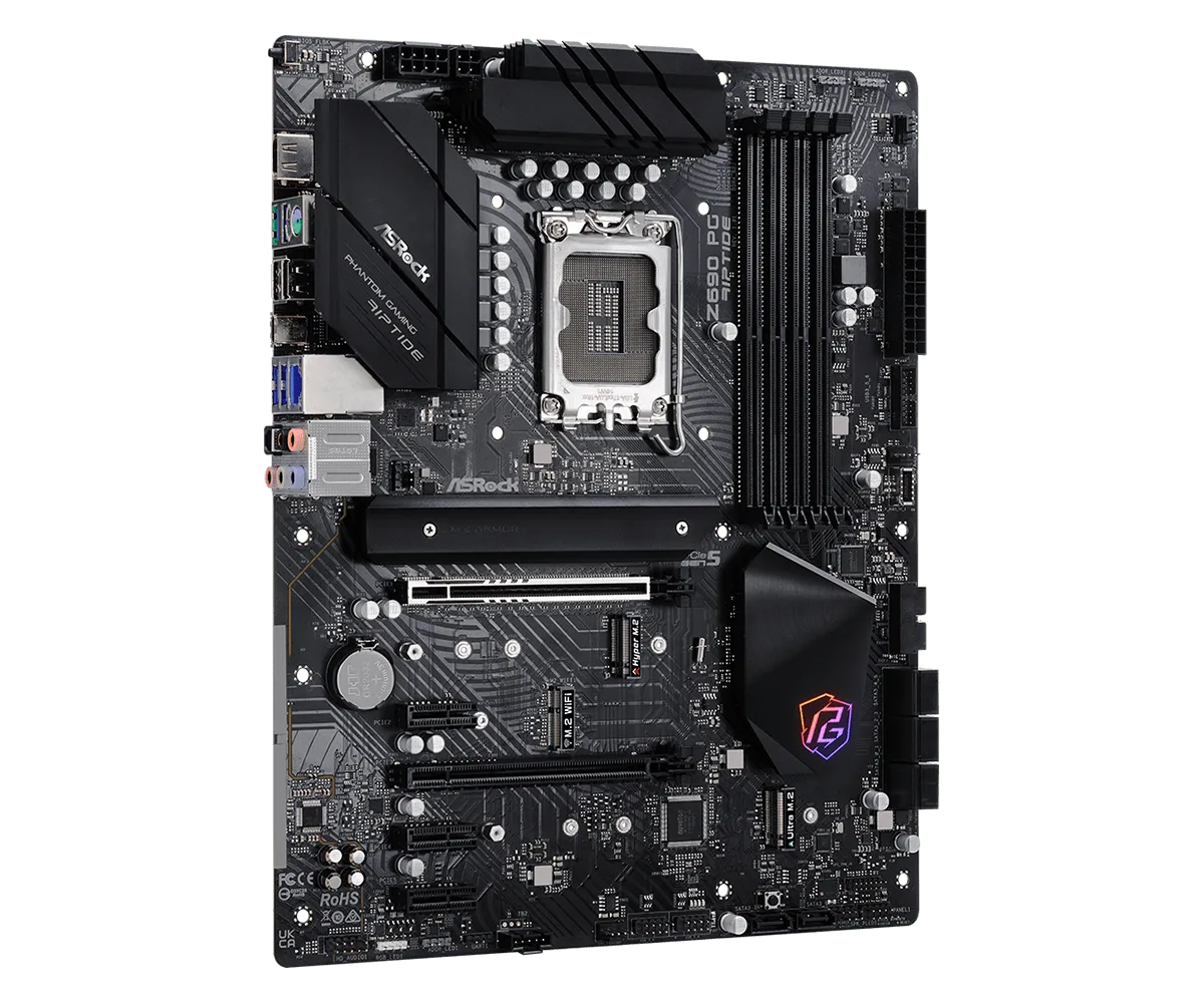 ASROCK Z690 PC RIPTIDE DDR4 LGA 1700 MOTHERBOARD - Image 3