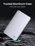 UGREEN EXTERNAL HARD DRIVE ENCLOSURE USB 3.1 2.5 INCH SATA 6GB/s - Image 3
