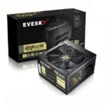 EVESKY POWER SUPPLY 600W 120MM FAN ATX12V2.3 - Image 4