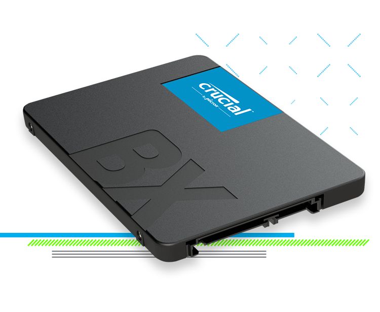 img Crucial BX500 240GB INTERNAL SSD 3D NAND SATA 2.5-INCH SOLID STATE DRIVE - Image 1