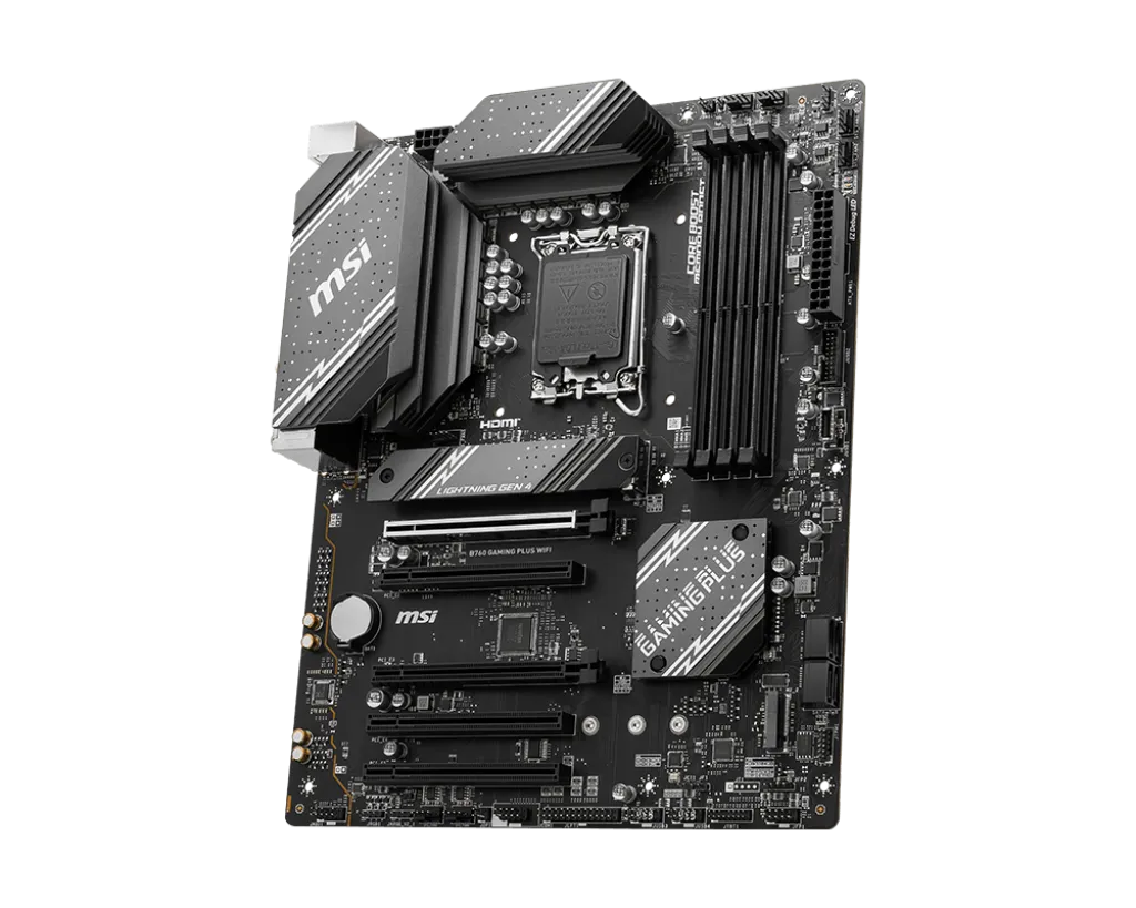 MSI B760 GAMING PLUS WIFI DDR5 MOTHERBOARD - Image 4