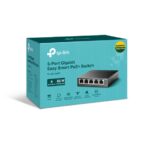 TP-LINK TL-SG105PE 5-PORT GIGABIT EASY SMART POE + SWITCH