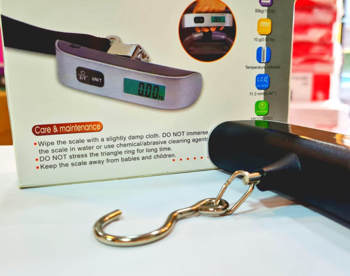 ELECTRONIC LUGGAGE SCALE COMFORTABLE TOUCH - Image 2