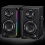 REDRAGON GS812 ANDANTE WIRELESS 2.0 CHANNEL POWERED PC GAMING SPEAKER - Image 2