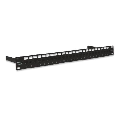 3M Volition XE005316163 Classic Patch Panel, 24 Ports, Black