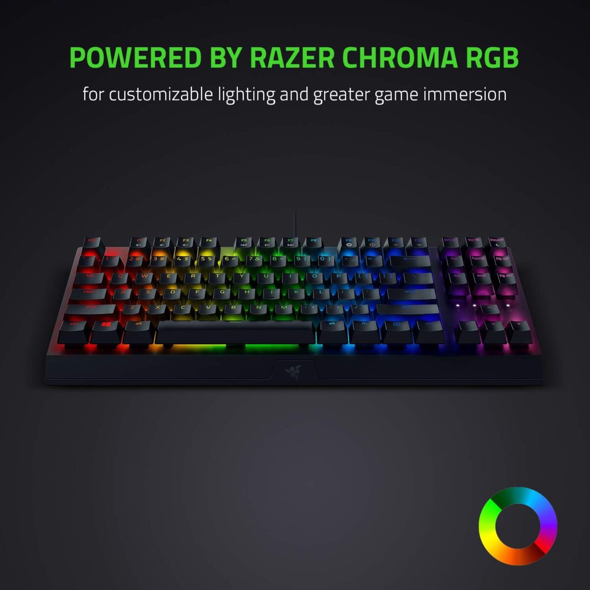 Razer Blackwidow V3 Tenkeyless - Mechanical Keyboard (Yellow Switch) - Image 3