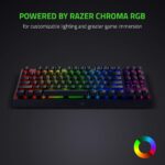 Razer Blackwidow V3 Tenkeyless - Mechanical Keyboard (Yellow Switch) - Image 3