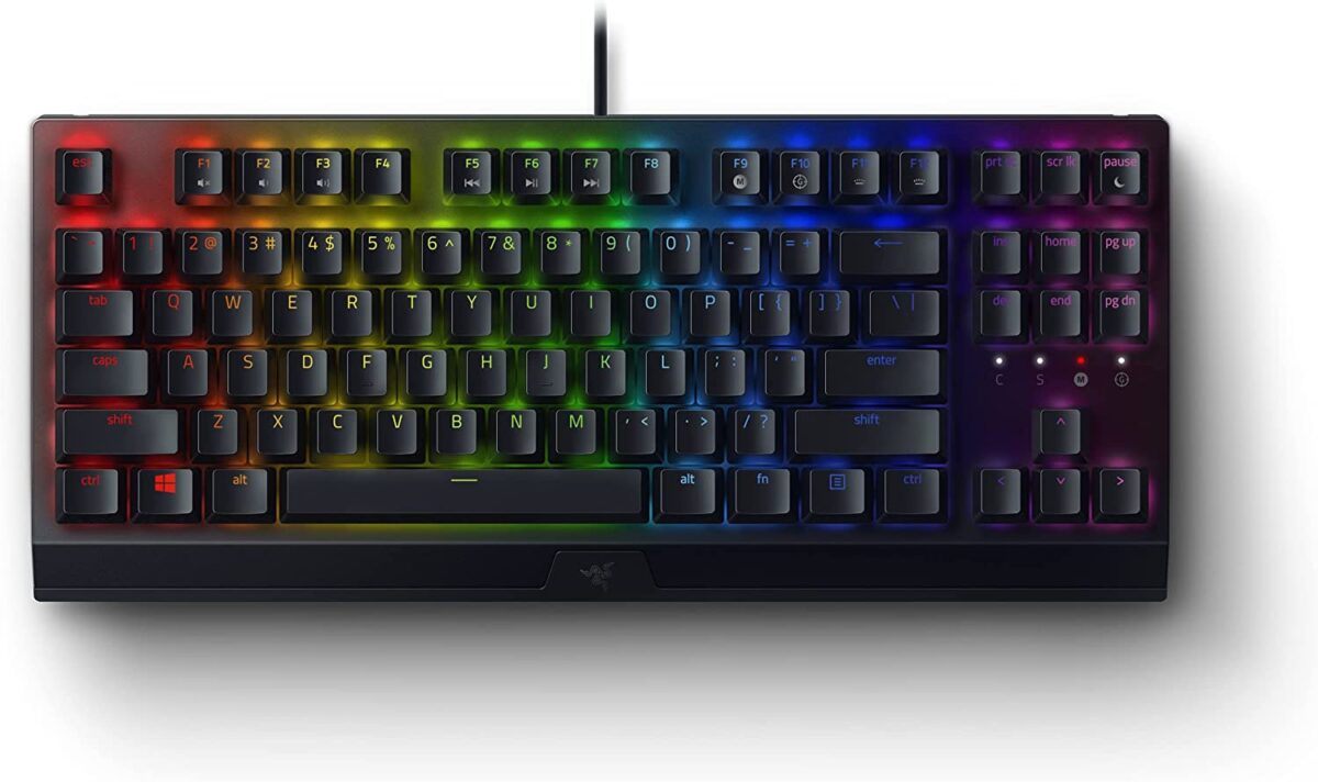 Razer Blackwidow V3 Tenkeyless - Mechanical Keyboard (Yellow Switch) - Image 5