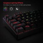 REDRAGON K582 RGB SURARA MECHANICAL WIRED GAMING KEYBOARD - Image 3