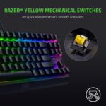 Razer Blackwidow V3 Tenkeyless - Mechanical Keyboard (Yellow Switch) - Image 7
